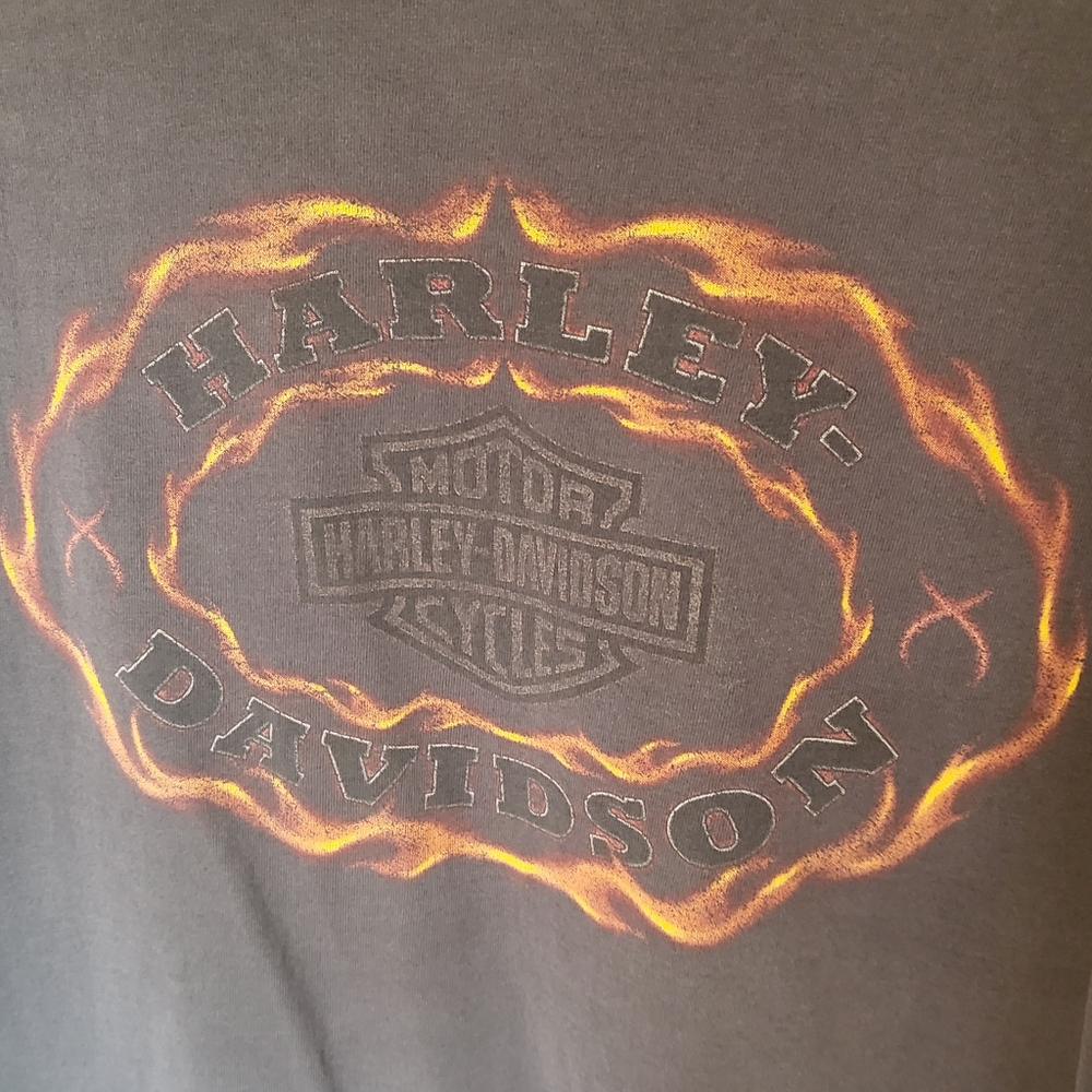 Harley Davidson House Of Flames Ulm Germany TShirt S… Gem